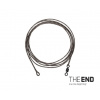 DELPHIN Nadväzec THE END Leadcore + swivel 1m 3ks