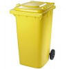 Kinekus Popolnica 120 l žltá UH kuka