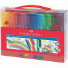 ATRAMENTOVÉ MARKERY - FABER CASTELL - CONNECTOR FELT TIP PENS - KUFRÍK | 60 KS