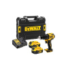DEWALT Akumulátorová príklepová vŕtačka 18 V bez uhlíkovej kefky (2 x 4,0 Ah akumulátor + nabíjačka + TSTAK) DCD709M2T