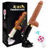 Penetračný sexuálny stroj s popruhom, 6 vibrácií, 8 penetrácií, bod G Dildo