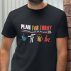 Tričko s potlačou Dnešný plán INŠTALATÉRA Pánsky Čierna 5XL