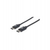 MANHATTAN Hi-Speed USB-C kábel, Type-C Male to Type-C Male, 0,5 m, čierny (354868)