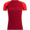 SWIX RaceX Light, krátký rukáv, pánské triko, Red/Fiery Red Velikost: S