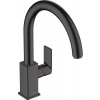 Hansgrohe Vernis Shape kuchynská batéria stojánková čierna 71871670