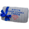 Prikrývka na posteľ - Štúdiová prikrývka Dodatočné fleece 120 x 160 cm (Vianočný darček pre vianočný stromček Svätá prikrývka s výšivkou)