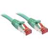 Lindy Rj45/Rj45 Cat6 0.3m sieťový kábel Zelená 0,3 m S/FTP (S-STP) (47745)
