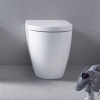 DURAVIT ME by Starck samostatne stojace WC ku stene, s hlbokým splachovaním, 370 x 600 mm, biela, s povrchom WonderGliss, 21690900001