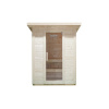 HOME DELUXE Vonkajšia sauna TALO M - 191 x 157 cm pre 3 osoby