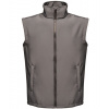 Regatta Pánska softshellová vesta TRA844 Seal Grey M