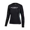 PitBull West Coast - dámsky rashguard s dlhým rukávom COMPRESSION čierny L