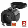 Emos GoSmart WiFi IP44 IP-3005F P5552 - WIFI zásuvka čierna