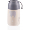 Detská termoska Zopa Termoska na jedlo so silikónovým držiakom Safari 620 ml (8595114458103)