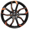 Brock - Brock RC34 farba: čierna-oranžová matná 8 18 5x112 ET45