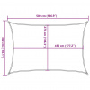 vidaXL Tieniaca plachta 160 g/m² čierna 3x5 m HDPE - Čierna - 14628-156278