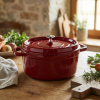 STAUB LA COCOTTE 28 cm / 6.7 l - okrúhly liatinový hrniec na indukciu, gaštanový