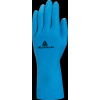 DELTA Delta Plus LATEXOVÉ RUKAVICE FLOKOVANÉ BAVLNOU VE440 - DĹŽKA 32 CM - Modrá, 9/10 Modrá, 9/10