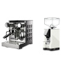 Rocket Espresso Appartamento TCA, black + Eureka Mignon Silenzio, CR white