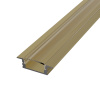 LEDprodukt LED lišta zapustená - SIMPLE Champagne Dĺžka: 1m, Typ krytky: Priehľadná krytka zaklapávacia (difúzor)