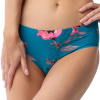 Dámske nohavičky Simple Classic Wild Rose Petrol Patterned - Julimex S