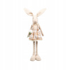 Škriatok LUPE veľkonočný zajac s teleskopickými nohami, dievča, 68 cm