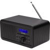 Denver DAB-30B 111111000450 stolný rádio, DAB, DAB+, FM, DAB+, funkcia alarmu, čierna; 111111000450