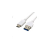 Kabel C-TECH USB 3.0 AM na Type-C kabel (AM/CM), 1m, bílý CB-USB3C-10W