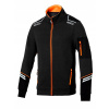 Mikina Sparco Tech Teamwork čierno-oranžová veľ XL