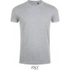 SOL´S IMPERIAL FIT / Pánske tričko Slim fit - grey melange M