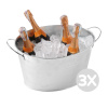 Hendi Zvýhodněný multipack - 3x párty vědro - 400x330x(H)220 mm