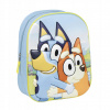 Predškolský ruksak jednokomorový Bluey Cerda pre chlapcov a dievčatá, modrý