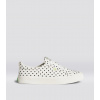 OCA Low White Canvas Black Polka Dots Sneaker