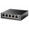 TP-LINK TP-Link TL-SG1005LP / 5-portový PoE switch / 4x PoE +