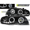 TUNINGTEC Predné svetlá BMW E46 04/99-03/03 coupe Angel Eyes černá