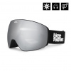 Horsefeathers Snowboardové brýle Horsefeathers, Scout black/mirror silver 2025/26