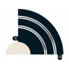 SCALEXTRIC C8201 Radius 1 Hairpin Curve 90 2