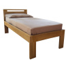 Oak´s Dubová postel Mono Klasik 4 cm masiv cink - 120x200 cm