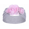 Čelenka čelenky Majka 40-48 cm (Kapela pre dievča pre hlavu Turban Flowers)
