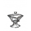 Bohemia Crystal dóza na nôžke Origami 235mm