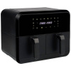 Princess dvojitá fritéza, 8 l, 2400 W, s displejom, čierna; 182068