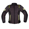 W-tec Letná moto bunda Pelyes (Velikost: XL rozšířená, Barva: šedá-fluo)