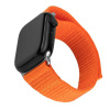 Nylonový športový remienok FIXED pre Apple Watch Ultra 49 mm, oranžový