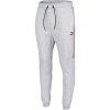 Tommy Hilfiger CUFFED FLEECE PANT TAPERED LEG sivá,červená Pánske tepláky S