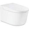 GROHE Sensia závesný elektronický bidet s keramikou, Triple Vortex, 387 x 610 mm, alpská biela, s povrchovou úpravou HyperClean, 36507SH0