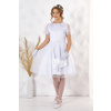 Fashionkids Dievčenské šaty LAURA Farba: Biela, Veľkosť: 140