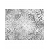 ZUTY Bodkovanie - ŽIARIVÁ MANDALA Rámovanie: vypnuté plátno na rám, Rozmer: 40x50 cm