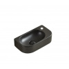 Swiss aqua technologies Umývátko SAT Infinitio 40x21,5 cm černá mat bez přepadu SATINF4021BKM