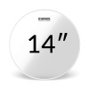 Evans Genera Resonant Clear Priemer blany: 14