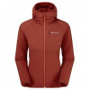 Montane Womens Fireball Jacket uluru red S; Červená bunda