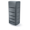 Prosperplast TOWER STONE RWK720431UG Sud na dažďovú vodu granit 720l